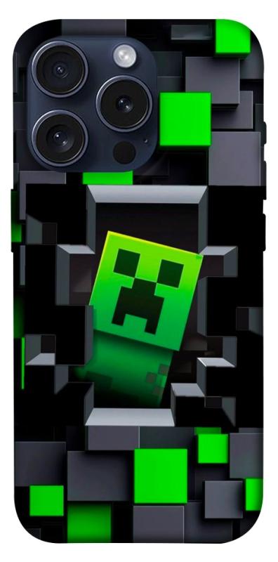 Чохол itsPrint Creeper window для Apple iPhone 15 Pro (6.1"), ігри, купити оптом з доставкою