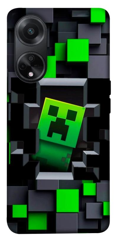 Чехол itsPrint Creeper window для Oppo A98, игры, купить оптом с доставкой