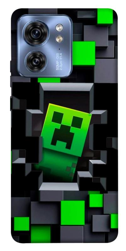 Чехол itsPrint Creeper window для Motorola Edge 40, игры, купить оптом с доставкой