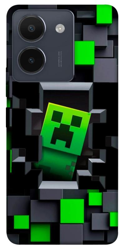 Чехол itsPrint Creeper window для Vivo Y36, игры, купить оптом с доставкой