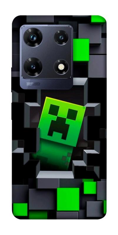 Чехол itsPrint Creeper window для Infinix Note 30 Pro, игры, купить оптом с доставкой