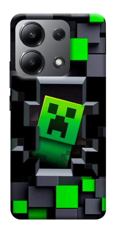 Чехол itsPrint Creeper window для Xiaomi Redmi Note 13 4G, игры, купить оптом с доставкой