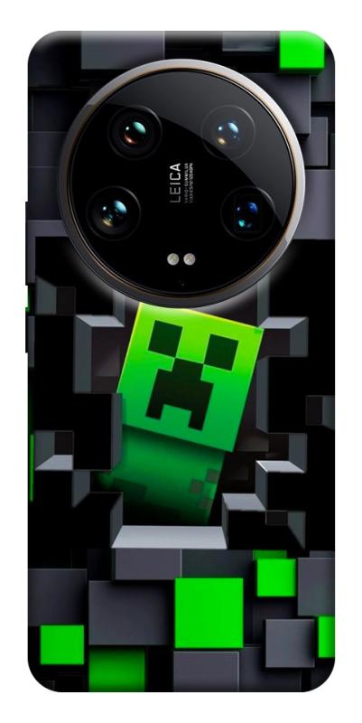 Чехол itsPrint Creeper window для Xiaomi 14 Ultra, игры, купить оптом с доставкой