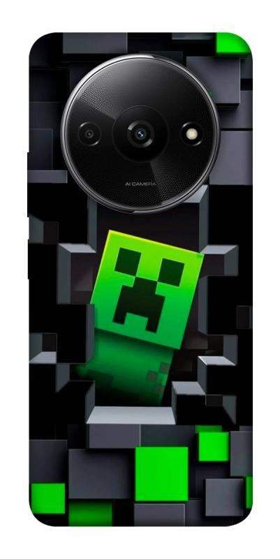 Чехол itsPrint Creeper window для Xiaomi Redmi A3, игры, купить оптом с доставкой