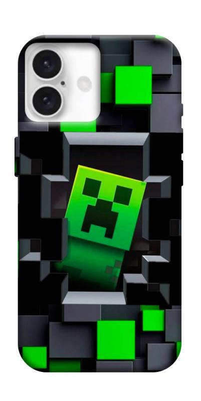 Чехол itsPrint Creeper window для Apple iPhone 16 (6.1"), игры, купить оптом с доставкой