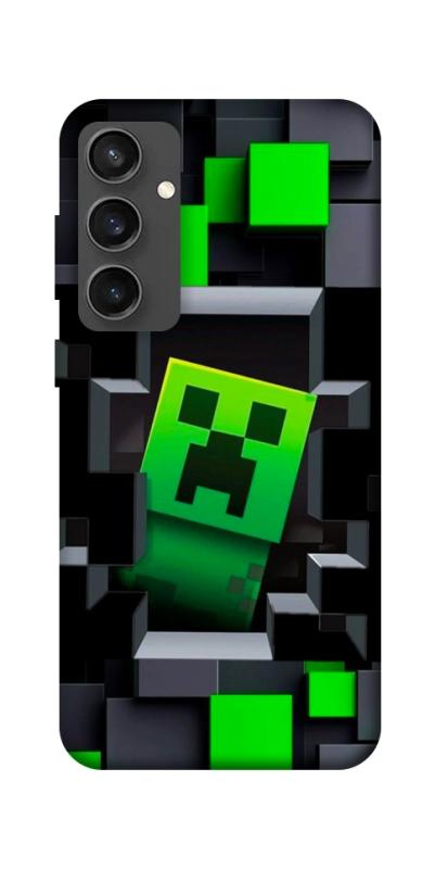 Чехол itsPrint Creeper window для Samsung Galaxy S24 FE, игры, купить оптом с доставкой