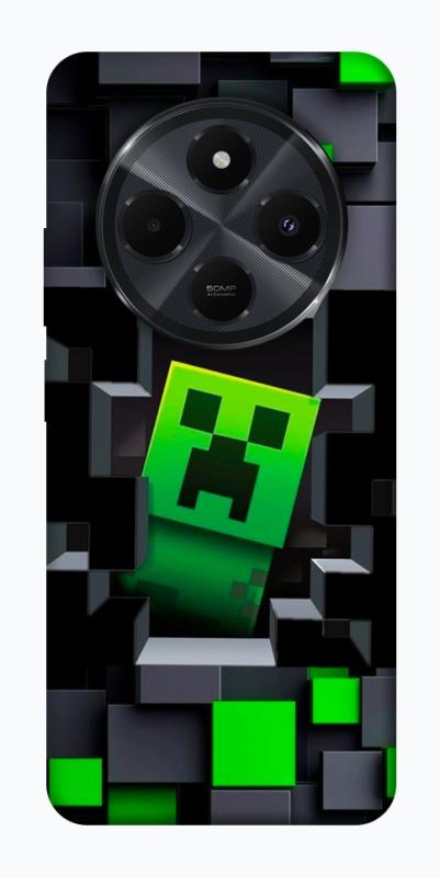 Чехол itsPrint Creeper window для Xiaomi Redmi 14C / Poco C75, игры, купить оптом с доставкой