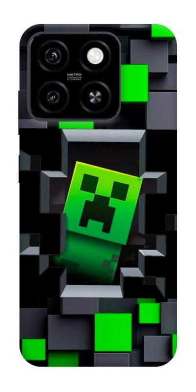 Чехол itsPrint Creeper window для ZTE Blade A55 4G, игры, купить оптом с доставкой