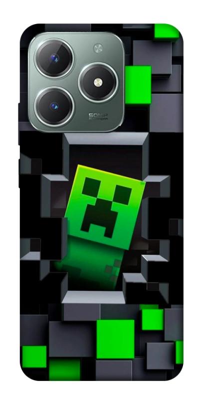 Чехол itsPrint Creeper window для Realme C61 4G, игры, купить оптом с доставкой