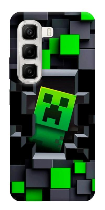 Чехол itsPrint Creeper window для Infinix Hot 50 4G, игры, купить оптом с доставкой