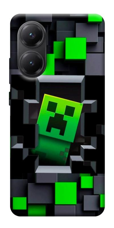 Чехол itsPrint Creeper window для Xiaomi Poco X7 Pro, игры, купить оптом с доставкой
