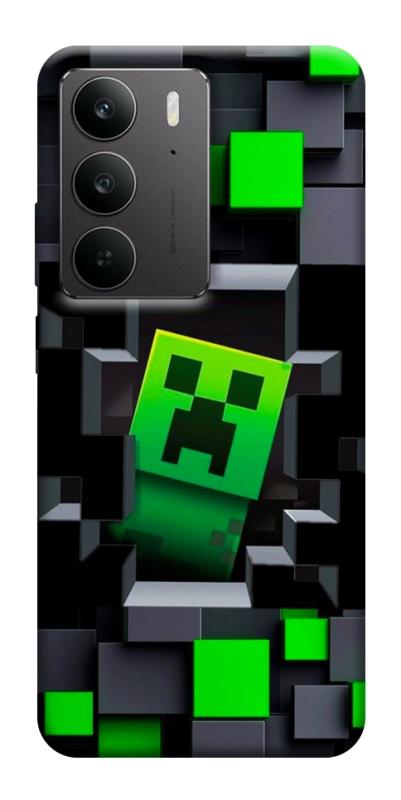 Чехол itsPrint Creeper window для Realme C75, игры, купить оптом с доставкой