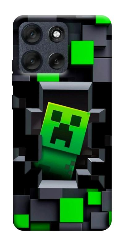 Чехол itsPrint Creeper window для Motorola Moto G56 5G, игры, купить оптом с доставкой