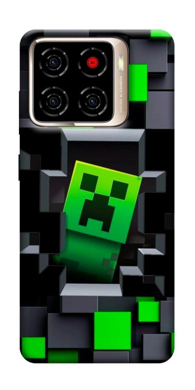 Чехол itsPrint Creeper window для ZTE Blade A56, игры, купить оптом с доставкой