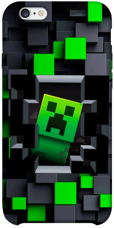 Чехол itsPrint Creeper window для Apple iPhone 6/6s plus (5.5"), игры, купить оптом с доставкой