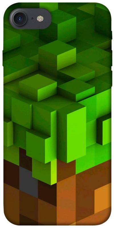 Чехол itsPrint Grass block для Apple iPhone 7 / 8 (4.7"), игры, купить оптом с доставкой