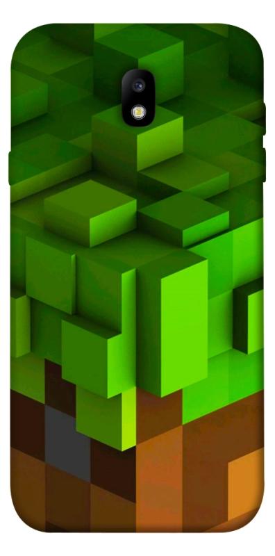 Чехол itsPrint Grass block для Samsung J730 Galaxy J7 (2017), игры, купить оптом с доставкой