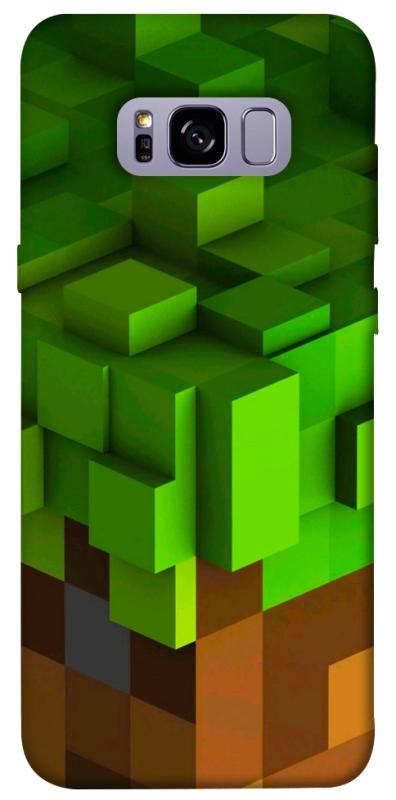 Чехол itsPrint Grass block для Samsung G955 Galaxy S8 Plus, игры, купить оптом с доставкой