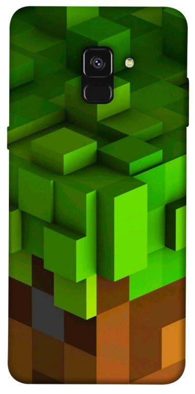 Чохол itsPrint Grass block для Samsung A530 Galaxy A8 (2018), ігри, купити оптом з доставкою