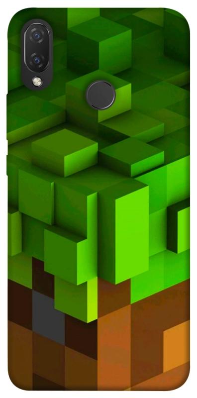 Чехол itsPrint Grass block для Huawei P Smart+ (nova 3i), игры, купить оптом с доставкой