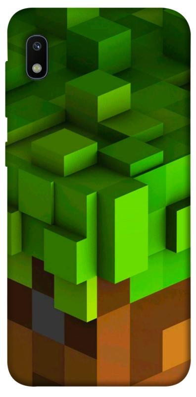 Чохол itsPrint Grass block для Samsung Galaxy A10 (A105F), ігри, купити оптом з доставкою