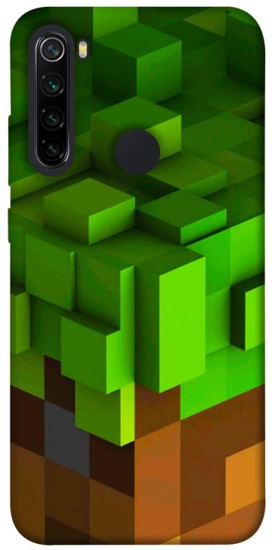 Чехол itsPrint Grass block для Xiaomi Redmi Note 8, игры, купить оптом с доставкой