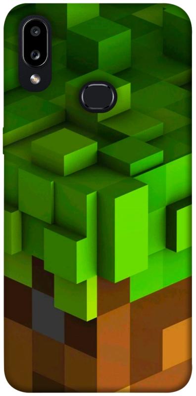 Чехол itsPrint Grass block для Samsung Galaxy A10s, игры, купить оптом с доставкой