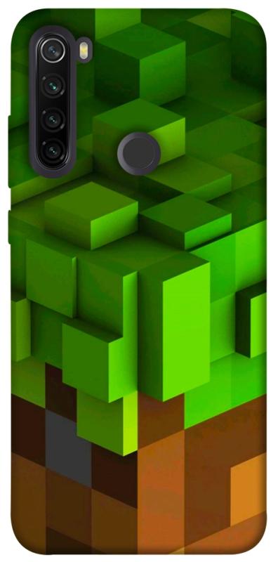 Чехол itsPrint Grass block для Xiaomi Redmi Note 8T, игры, купить оптом с доставкой