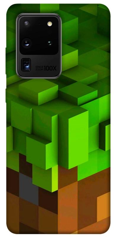 Чехол itsPrint Grass block для Samsung Galaxy S20 Ultra, игры, купить оптом с доставкой