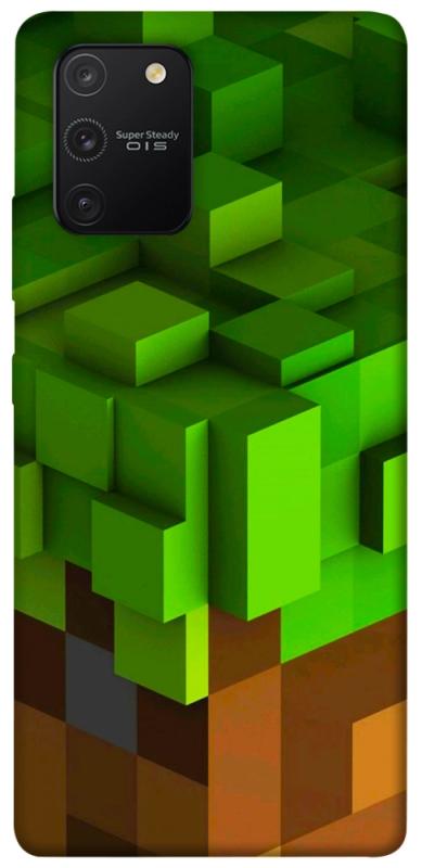 Чехол itsPrint Grass block для Samsung Galaxy S10 Lite, игры, купить оптом с доставкой