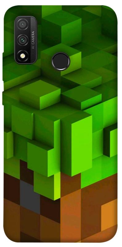 Чехол itsPrint Grass block для Huawei P Smart (2020), игры, купить оптом с доставкой