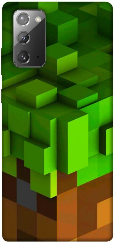 Чохол itsPrint Grass block для Samsung Galaxy Note 20, ігри, купити оптом з доставкою