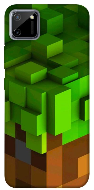 Чохол itsPrint Grass block для Realme C11, ігри, купити оптом з доставкою