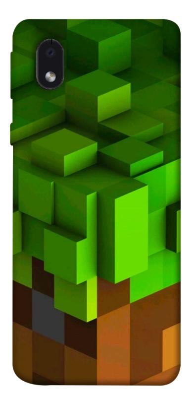 Чохол itsPrint Grass block для Samsung Galaxy M01 Core / A01 Core, ігри, купити оптом з доставкою