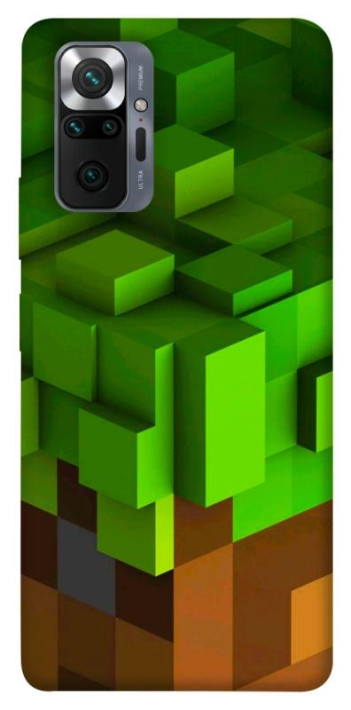 Чехол itsPrint Grass block для Xiaomi Redmi Note 10 Pro, игры, купить оптом с доставкой