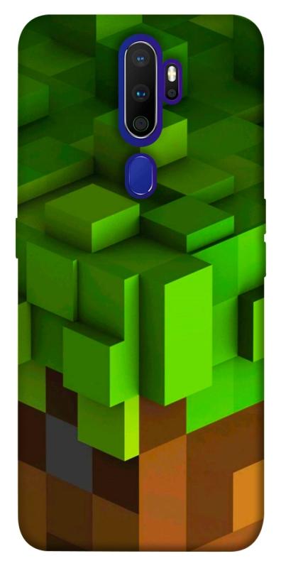 Чехол itsPrint Grass block для Oppo A5 (2020) / Oppo A9 (2020), игры, купить оптом с доставкой