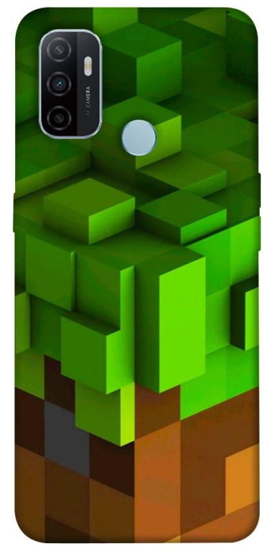 Чохол itsPrint Grass block для Oppo A53 / A32 / A33, ігри, купити оптом з доставкою