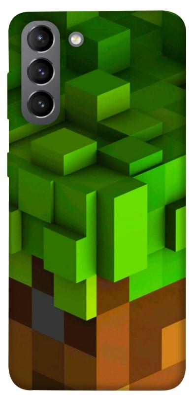 Чохол itsPrint Grass block для Samsung Galaxy S21, ігри, купити оптом з доставкою