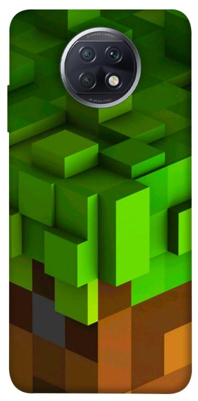 Чохол itsPrint Grass block для Xiaomi Redmi Note 9 5G / Note 9T, ігри, купити оптом з доставкою