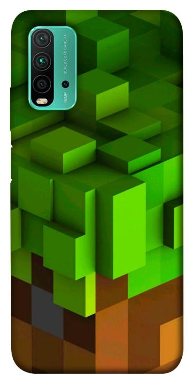 Чехол itsPrint Grass block для Xiaomi Redmi Note 9 4G / Redmi 9 Power / Redmi 9T, игры, купить оптом с доставкой