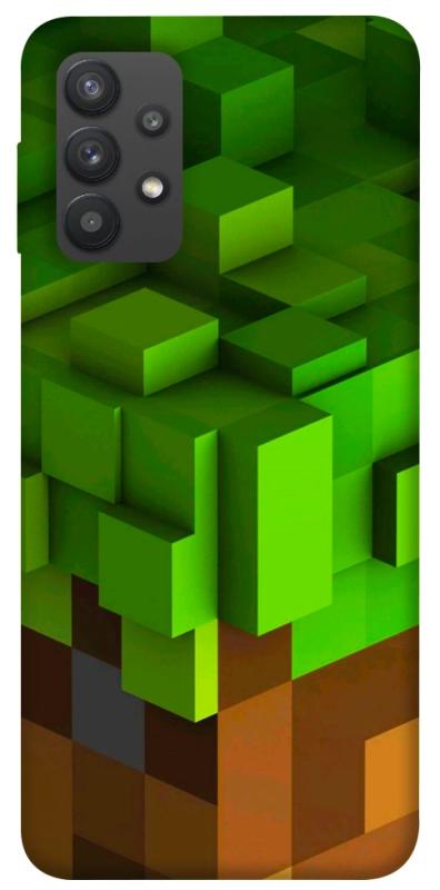 Чехол itsPrint Grass block для Samsung Galaxy A32 (A325F) 4G, игры, купить оптом с доставкой