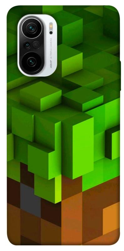 Чехол itsPrint Grass block для Xiaomi Redmi K40 / K40 Pro / K40 Pro+ / Poco F3, игры, купить оптом с доставкой