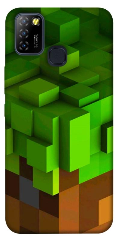 Чехол itsPrint Grass block для Infinix Hot 10 Lite, игры, купить оптом с доставкой