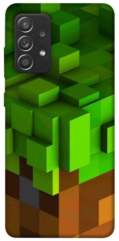 Чехол itsPrint Grass block для Samsung Galaxy A52 4G / A52 5G, игры, купить оптом с доставкой