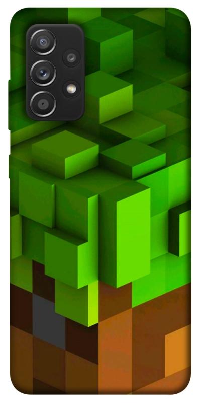 Чехол itsPrint Grass block для Samsung Galaxy A52 4G / A52 5G, игры, купить оптом с доставкой