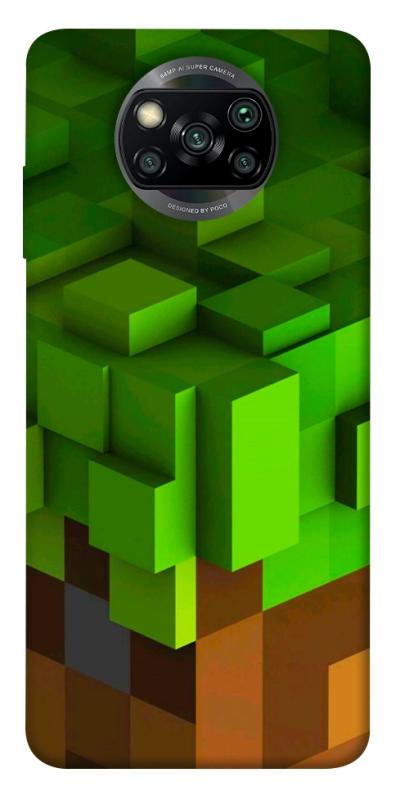 Чехол itsPrint Grass block для Xiaomi Poco X3 NFC / Poco X3 Pro, игры, купить оптом с доставкой
