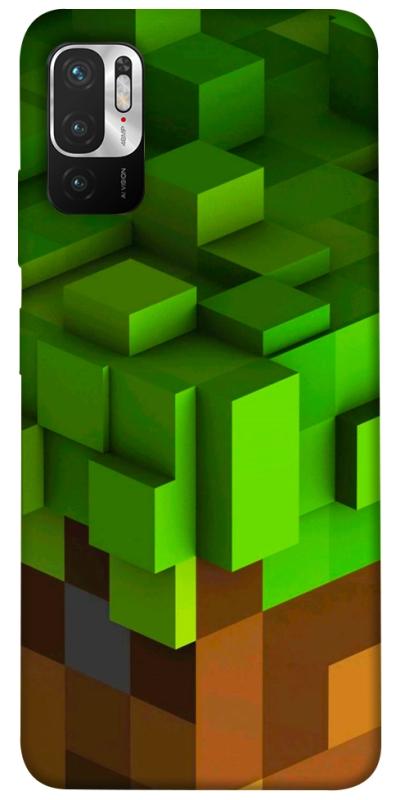 Чехол itsPrint Grass block для Xiaomi Redmi Note 10 5G, игры, купить оптом с доставкой