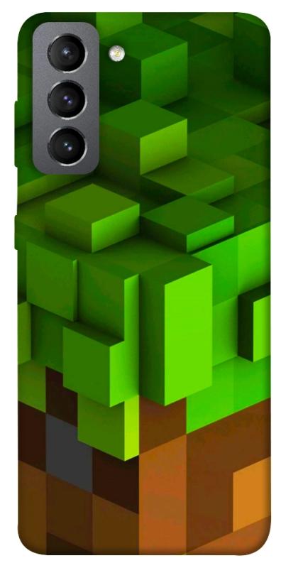 Чехол itsPrint Grass block для Samsung Galaxy S21 FE, игры, купить оптом с доставкой