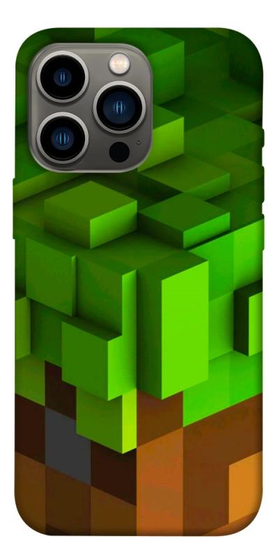 Чехол itsPrint Grass block для Apple iPhone 13 Pro (6.1"), игры, купить оптом с доставкой