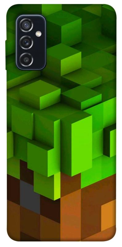 Чехол itsPrint Grass block для Samsung Galaxy M52, игры, купить оптом с доставкой